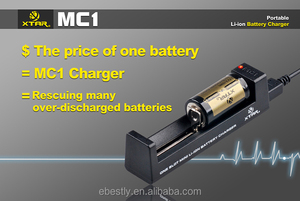 XTAR MC1 Многофункциональный USB литиевая батарея зарядное устройство для <span class=keywords><strong>18350</strong></span> 18650 26650 USB литиевая батарея - Product Image 5