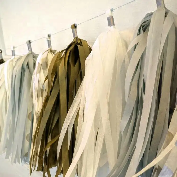 Kertas Tissue Rumbai Emas Foil, Kertas Tisu untuk Dekorasi Pesta Pernikahan