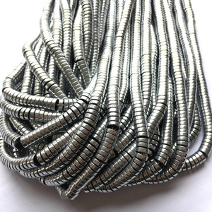 Hạt Đá Quý Hematit Bạc Tự Nhiên Trang Sức Đá Bán Quý - Product Image 2