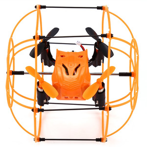 RC Quadcopter <span class=keywords><strong>Mini</strong></span> <span class=keywords><strong>Drone</strong></span> Ball 1336 2,4 GHz 4CH Fly Ball 3D Flip Roller RC Helicóptero Juguetes Sky Walker VS Wall Car - Product Image 1