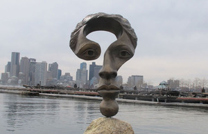 Escultura Abstracta <span class=keywords><strong>de</strong></span> Metal con Forma <span class=keywords><strong>de</strong></span> Signo <span class=keywords><strong>de</strong></span> Interrogación <span class=keywords><strong>de</strong></span> Bronce para Decoración <span class=keywords><strong>de</strong></span> Salas <span class=keywords><strong>de</strong></span> Exposiciones <span class=keywords><strong>de</strong></span> Arte - Product Image 4