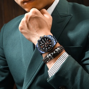 Bán Buôn NIBOSI 2335 Người Đàn Ông Mới Đồng Hồ Relogio MasculinoTop Thương Hiệu Người Đàn Ông Sang Trọng Độc Đáo Thể Thao Đồng Hồ Nam Thạch Anh Ngày Đồng Hồ - Product Image 6