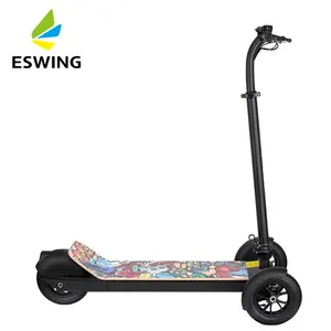 ESWING plegable rápido 500W neumáticos gordos adultos 8,5 pulgadas 3 ruedas drift Junta scooter Eléctrico