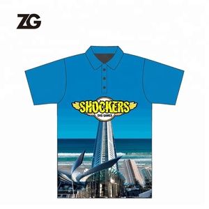 Baru Lengan Pendek Slim Dilengkapi Pria Button Polo Shirt - Product Image 2