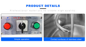 Profesyonel çift hızlı hamur karıştırıcı ticari hamur karıştırma makinesi - Product Image 5