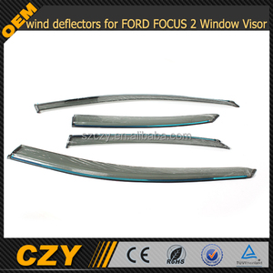 Déflecteurs pour <span class=keywords><strong>FORD</strong></span> FOCUS 2 fenêtre pare - <span class=keywords><strong>soleil</strong></span> pluie garde 07 ~ 11 - Product Image 1