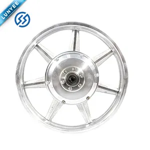 Elektro Ein Rad Front Drive Nabenmotor Rad Elektrischen Faltrad Rad 14 "Felge Größe 36 v 48 v 250 watt