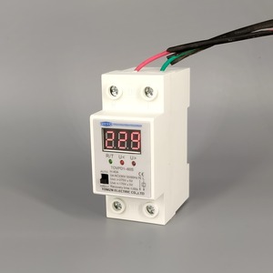Relé de dispositivo de protección contra sobrevoltaje y bajo voltaje, relé de encendido/apagado de 40A y 220V con monitor de voltaje voltímetro - Product Image 1