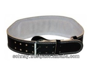 เข็มขัดยกน้ำหนักหนังวัวแบบปรับแต่งโลโก้ได้และสีไม่ลื่นทนทานออกแบบท่าทางใช้ได้ทั้งชายและหญิงสำหรับการฝึกออกกำลังกายในยิม - Product Image 6