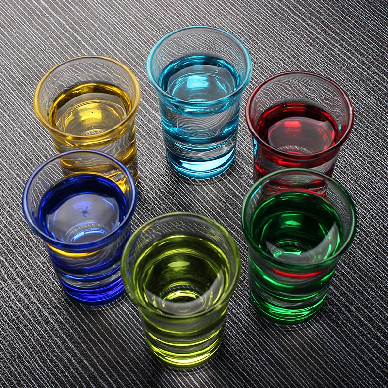 Shot Glass Cup Fashion Modern Environmental Protection Reusable Shot Wine Glasses