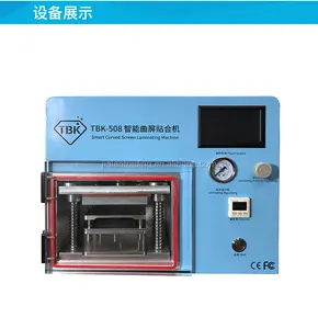 TBK hot selling Phone LCD Repair frame laminating Machine Vacuum Glue Frame Separator