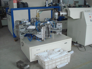 1L HDPE בקבוק מכונת דפוס מכת שחול הסיבובי מכונת דפוס - Product Image 4