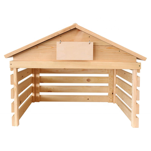 Pas cher En <span class=keywords><strong>Bois</strong></span> Tondeuse Garage Stockage Plans Moderne Robot Tondeuse <span class=keywords><strong>Abri</strong></span> avec Tablette - Product Image 2