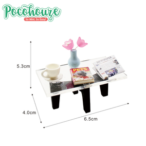 Meubles miniatures pour <span class=keywords><strong>maison</strong></span> <span class=keywords><strong>de</strong></span> poupée à l'échelle 1/18, canapé double pour <span class=keywords><strong>maison</strong></span> <span class=keywords><strong>de</strong></span> poupée, accessoires miniatures pour <span class=keywords><strong>maison</strong></span> <span class=keywords><strong>de</strong></span> poupée - Product Image 5