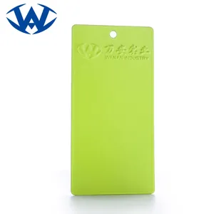 Green Fluorescent green Powder Paint Coating