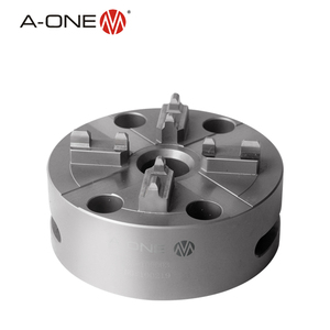 EROWA ITS Compatible System CNC 4 Jaw <strong>Round</strong> Mini Manual Lathe <strong>Chuck</strong> 100P