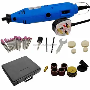 Tolhit điện sở thích thủ công chính xác tay khoan mini Die Máy xay cầm tay đồ trang sức cầm tay điện ROTARY Tool Set 135W 100pcs