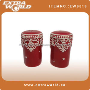 Cerámica salero pimentero de encargo <span class=keywords><strong>santo</strong></span> y nieve - Product Image 3