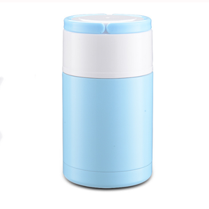 थोक दोपहर के भोजन के बाल्टी दलिया मग अछूता थर्मस वैक्यूम पॉट स्टेनलेस स्टील ब्रेज़्ड बीकर - Product Image 3