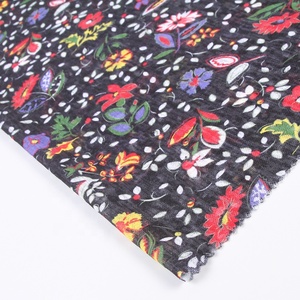 100gsm de trama impresión personalizada en servicio de prendas de vestir con diseño floral de jacquard de tela - Product Image 1