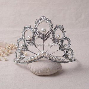 Couronne de diadème en <span class=keywords><strong>plume</strong></span> de paon pour femme, accessoires pour cheveux de mariée, spectacle, thème de paris, - Product Image 5