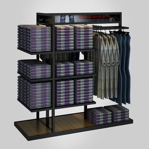 Boutique Garment Commercial Costume T Shirt Apparel Retail Clothes Shops Stores Display Rack Stand Trade