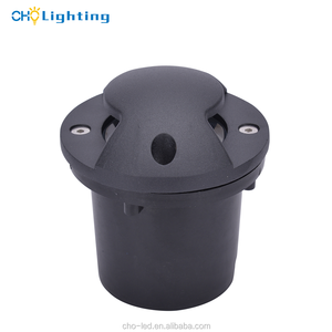 3W 4W 1 2 3 4 Chùm Side Đen Lỗ Màu Xám Lõm Đường Lái Xe Đèn Sàn <span class=keywords><strong>Led</strong></span> Ánh Sáng Dưới Đất - Product Image 1