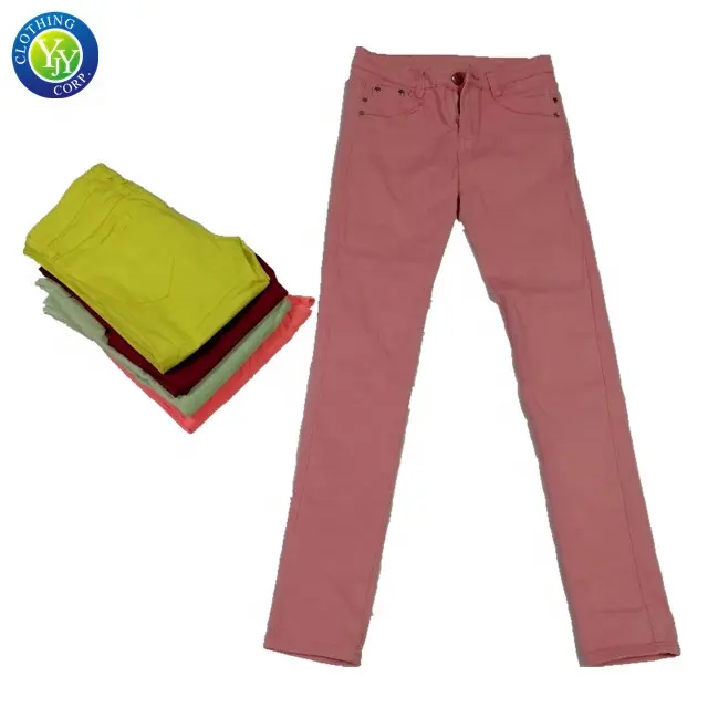 taiwan used clothing dongguan monkey clothes second hand pants for ladies