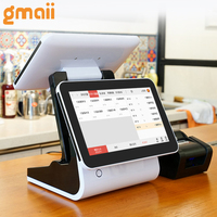 Sistema de Terminal Punto de Venta Inteligente Android para Restaurante con Pantalla Táctil de 12.5 Pulgadas Gmaii con Software