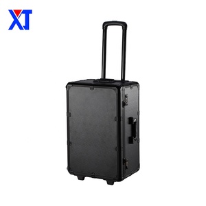 Personalizzabile Schiuma Metallica Volo Trolley In Alluminio Caso per Strumenti <span class=keywords><strong>Valigia</strong></span> con Maniglia e Ruote - Product Image 1
