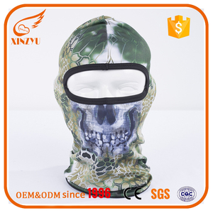 Passamontagna antivento integrale Ghost Skull Camo Face per moto Unisex - Product Image 6