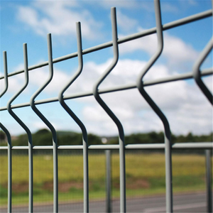 Top bán 3D gấp V lưới hàng rào Bảng điều chỉnh nhà máy Giá Bột tráng 50x200 vườn hàng rào xử lý nhiệt 3D mô hình bao gồm - Product Image 5