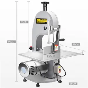 Commerciële snijden vlees en bot band zaagblad machine