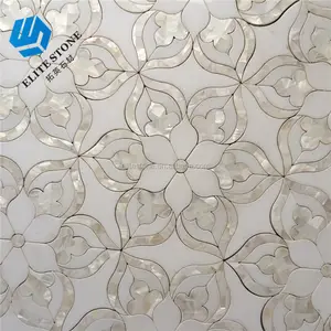 Marble Mosaic Picture Tiles and waterjet mosaic,marble mosaic pattern, Decor Medallion Floor Art