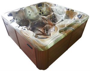 <span class=keywords><strong>2025</strong></span> Deluxe Home vasca idromassaggio 150 getti comodo massaggio Spa all'aperto - Product Image 6