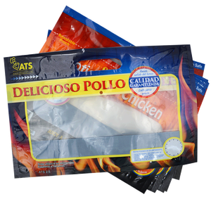 Túi Đóng Gói Bằng Nhựa Thiết Kế Theo Yêu Cầu Túi Có Khóa Kéo Đứng Làm Bằng Vật Liệu Chống Sương Mù Cho Túi Gà Nướng - Product Image 1