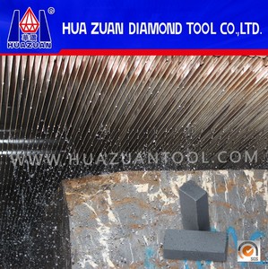 Huazuan marmol segmento 20*4.2/5*8mm segmento de telar banda vio segmento de marmol - Product Image 2
