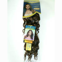 Adorable extension de cheveux humains India Hair Diva Ww 8 '2 pcs perruques pour femme noire