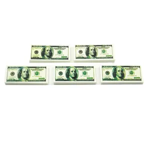 Gomma da cancellare gigante rettangolare a forma di dollaro con denaro 2D personalizzato di Design di novità di alta qualità