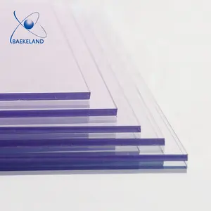 High Quality Factory Clear Plastic Plate Transparent PVC/ PC/ Acrylic/ PS Sheet