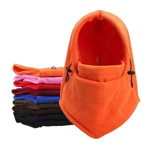 Balaclava polar de alta qualidade para motocicleta, para inverno, chapéus multifuncionais e aquecedor de pescoço