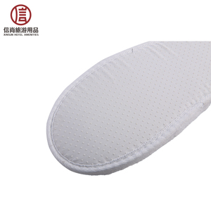 Blanco polar de <span class=keywords><strong>Coral</strong></span> del dedo del pie cerrado Hotel de estilo zapatillas al por mayor zapatillas - Product Image 5