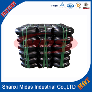 SCH60 soldadas a tope de acero al carbono instalación de tuberías codo 6 pulgadas - Product Image 1