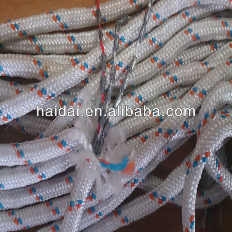 Ведущая свинцовая веревка для рыболовной сети из полиэстера, 32 нити