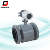 Sensor de caudalímetro electromagnético Sensores de flujo Medidor de flujo electromagnético de aguas residuales digital magnético Oem