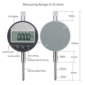 0.001mm laboratorio elettronico quadrante digitale indicatore quadrante indicatore - Product Image 3