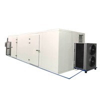 Deshidratador de Frutas y Verduras con Bomba de Calor, Totalmente Automático, Acero Inoxidable 304, Pantalla Táctil Inteligente PLC