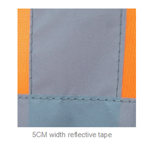 R121-P DE SEGURIDAD reflectante para trabajo al aire libre, chaleco de seguridad de advertencia con bolsillos, HIVI - Product Image 3