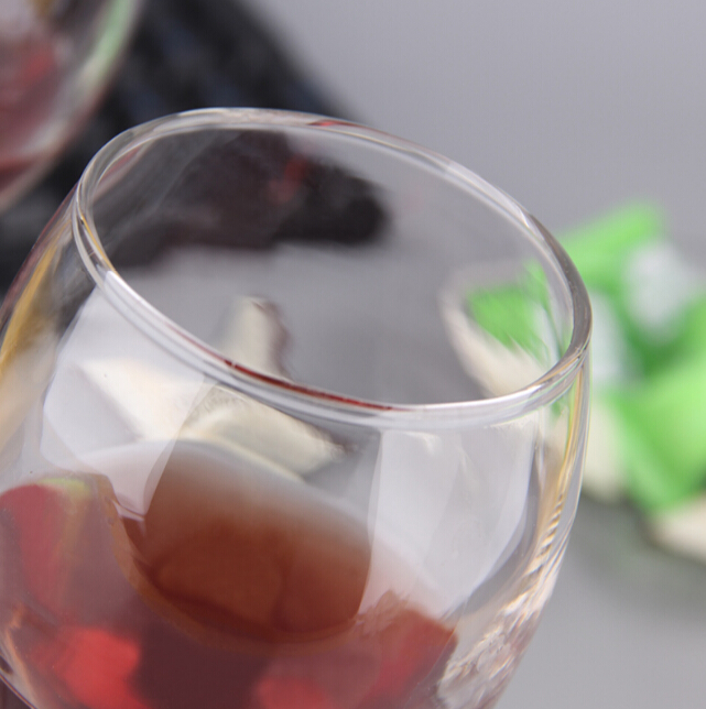 Wholesale Custom logo soda lime Cheap Crystal Wine Glass Cup