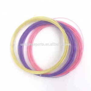 Cordage de badminton ALPHA BS21 0,72 mm en nylon durable, haute résistance au rebond, contrôle optimal, niveau débutant, 10 m, couleurs assorties, vente en gros - Product Image 4